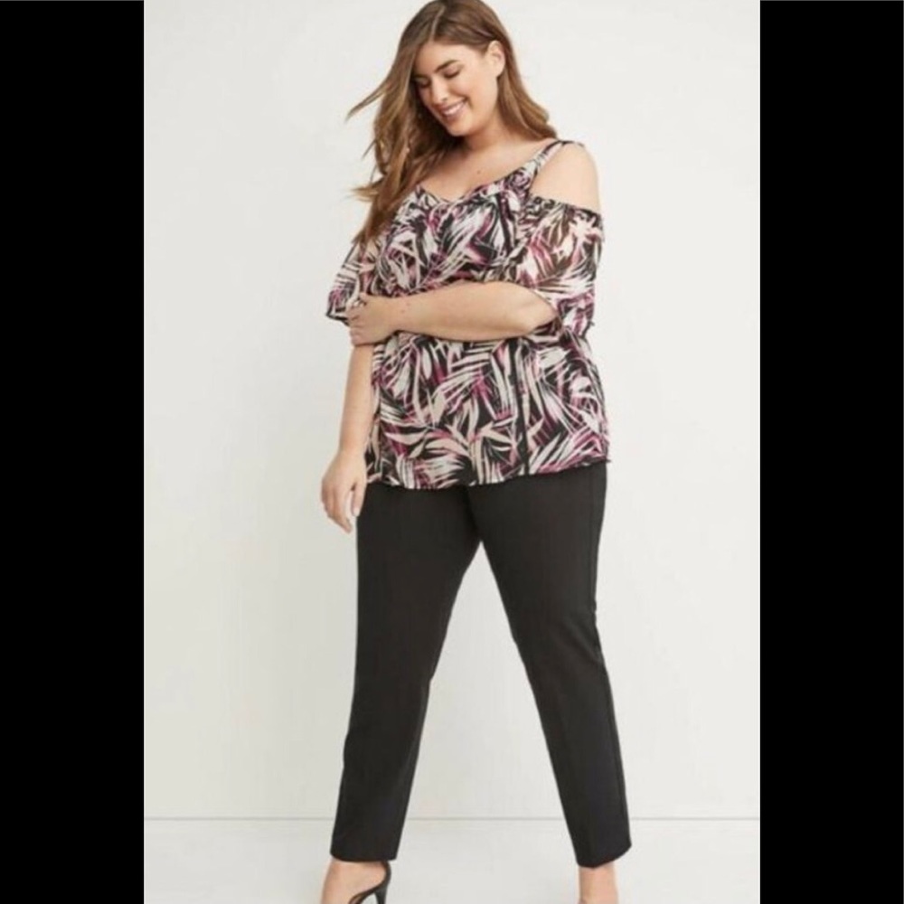 Lane Bryant Cold Shoulder Top